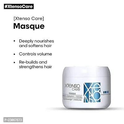 L'Oreacute;al Professionnel Xtenso Care Shampoo + mask + Serum Combo Pack for Straightened Hair (250ml + 196gm + 50ml)| Hair Care Regimen for Straightened Hair-thumb4