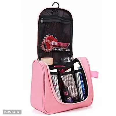 Useful Pink Travel Organizer Cosmetic Bags-thumb3