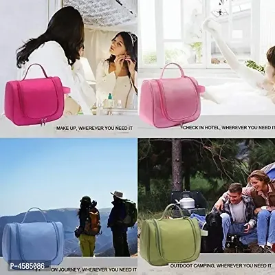 Useful Pink Travel Organizer Cosmetic Bags-thumb4