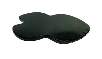 Natural Natural Black Agate Fish Massage Tool Gua sha Scraping Massage Tool 4 inch Size-thumb4