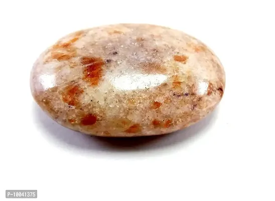 Natural Sun Stone Moon Reiki Massage Palm Stone Crystal and Healing Stones 45 to 55 mm Approx-thumb2