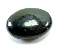 Natural Black Tumuli Moon Reiki Massage Palm Stone Crystal and Healing Stones 45 to 55 mm Approx-thumb4