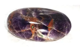 Natural Amethyst Massage Palm Stone Crystal and Healing Stones 45mm to 55 mm Approx-thumb3