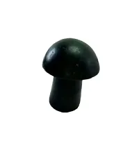 Natural Black Tumuli Stone Mushroom Gua Sha Tool Body and Face Massage-thumb3