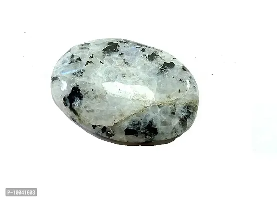 Natural Rainbow Moonstone Worry Stone Crystal Oval Shape for Reiki Healing and Crystal Healing Stone-thumb5