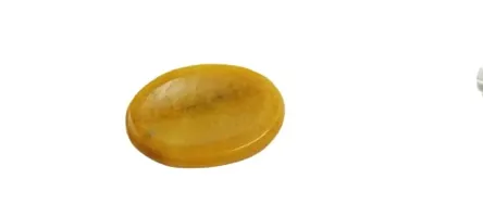 Natural Yellow Jasper Worry Stone Crystal Oval Shape for Reiki Healing and Crystal Healing Stone-thumb2