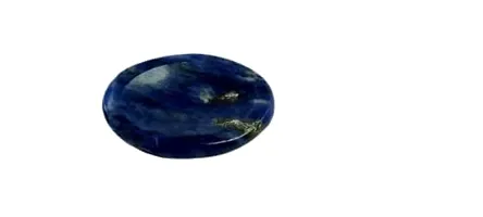 Natural Sodalite Worry Stone Crystal Oval Shape for Reiki Healing and Crystal Healing Stone-thumb1