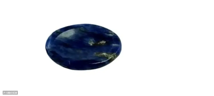 Natural Sodalite Worry Stone Crystal Oval Shape for Reiki Healing and Crystal Healing Stone-thumb2