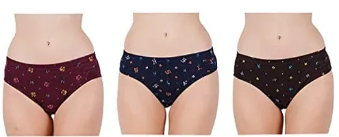 Our Brand Women's Cotton Printed Panties (XXL, 4) Multicolour-thumb2