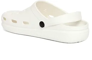 Stylish White EVA Solid Comfort Sandals For Men-thumb3
