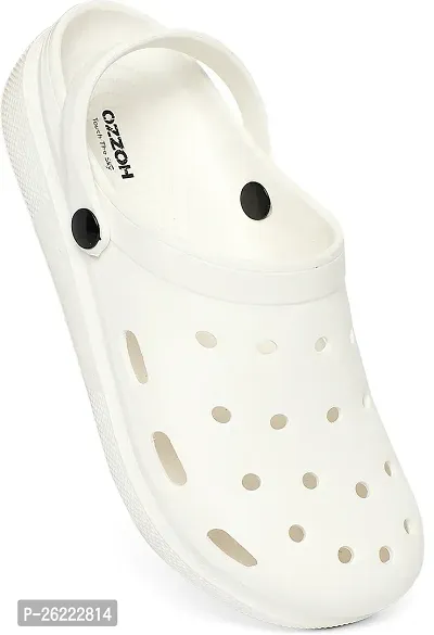 Stylish White EVA Solid Comfort Sandals For Men-thumb2