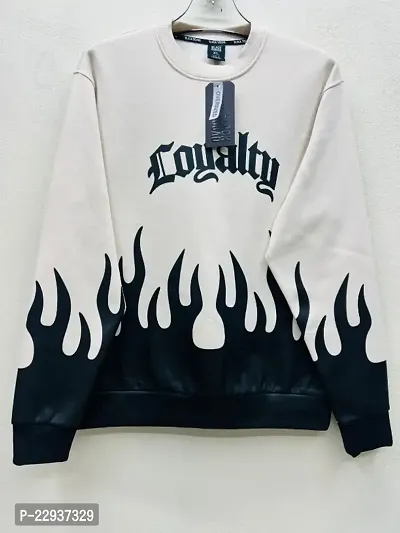 Buy Flame Printed Loyalty High Quality Fleeced Oversizedsweatshirt Online In India At Discounted Prices