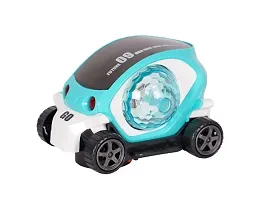 MY TOY KI 360 Degree Rotation Future Car For Kids Rotating Stunt Car Bump And Go Toy With 4d Lights, Dancing Toy, Battery Operated Toy For Kids.-thumb2