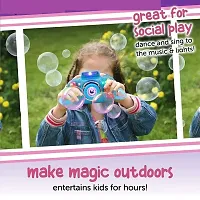 MY TOY KID Transparent Bubble Camera, Bubble Camera Toys with Music and Lights.-thumb1