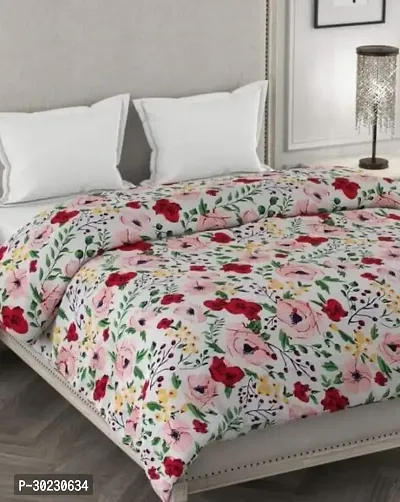 Comfortable Cotton Printed Double Size 1 Bedsheet With 2 Pillowcovers