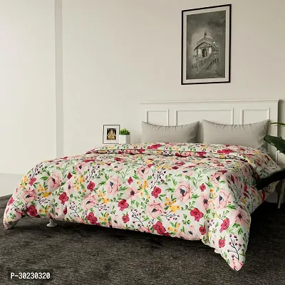 Comfortable Cotton Printed Double Size 1 Bedsheet With 2 Pillowcovers