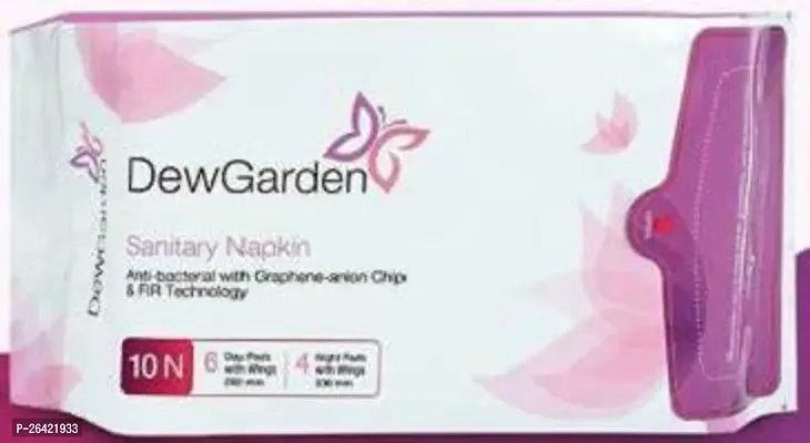 DEWGARDEN SANITARY NAPKIN Net Content : 10 N