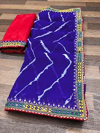 Trendy Saree with Blouse Piece for Women-thumb1