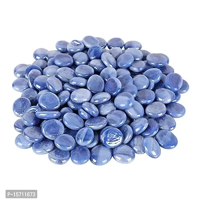 VANNEF Stone Special Polished Shiny Glass Pebbles for Home Garden Aquarium Landscape Outdoor Decoration (1950gm)-thumb0