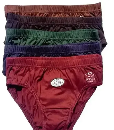 PACK OF 5 - Women's Daily Wear Plain Panties