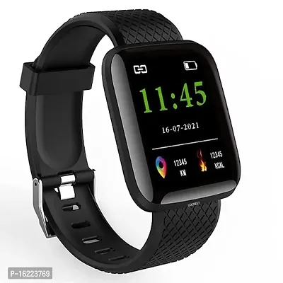 ID116 Plus Smart Bracelet Fitness Tracker Color Screen Smartwatch Heart Rate Blood Pressure Pedometer Sleep M-thumb0