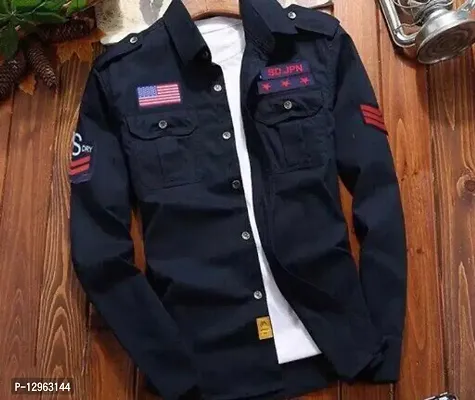 Navy Army Shirts For Men and Boys-thumb0