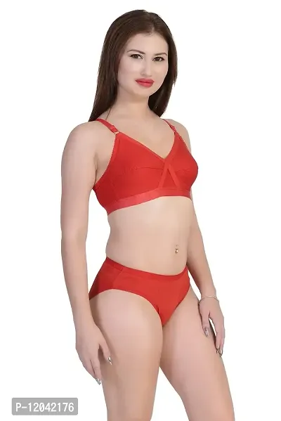 Buy Achiever Latest Women's Cotton Bra and Panty Set  Beautiful Combo Gold,  Red Lingerie Set Online In India At Discounted Prices