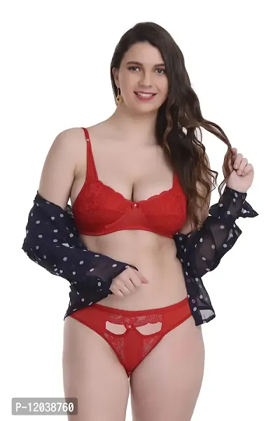 Buy ACHIVER Abela Set Combo2 Red Pink Cotton Lingerie Set Online In India  At Discounted Prices