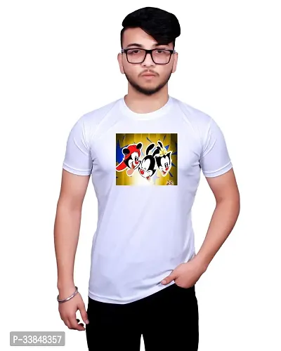 Stylish Cotton Printed Tshirt for Men-thumb0