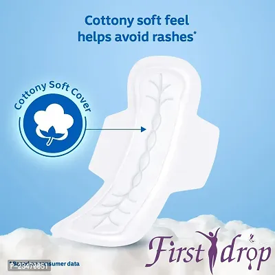 First drop  Sanitary Pads for Girls and Women, Soft and Comfortable 310mm Sanitary Napkins (XXL PADS, Pack of 120)-thumb3