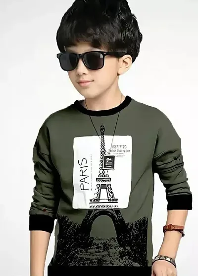 Cotton Blend Tees for Boys