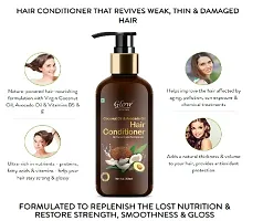 Glow Skin Care Coconut oil  Avocado Oil Conditioner 300 Ml-thumb2