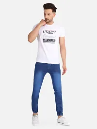 Stylish Fancy Denim Blue Mid-Rise Jeans For Men-thumb3