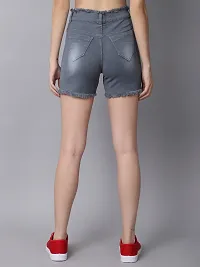 Trendy Grey Coloured Short  For Women-thumb3