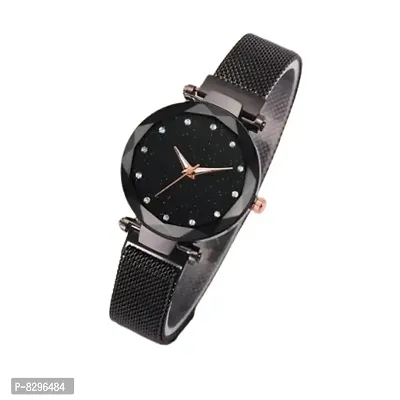 Classy Metal Solid Analog Watches for Women-thumb0