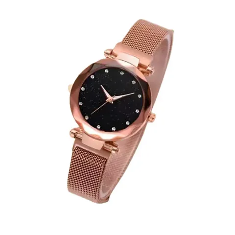 Classy Metal Solid Analog Watches for Women