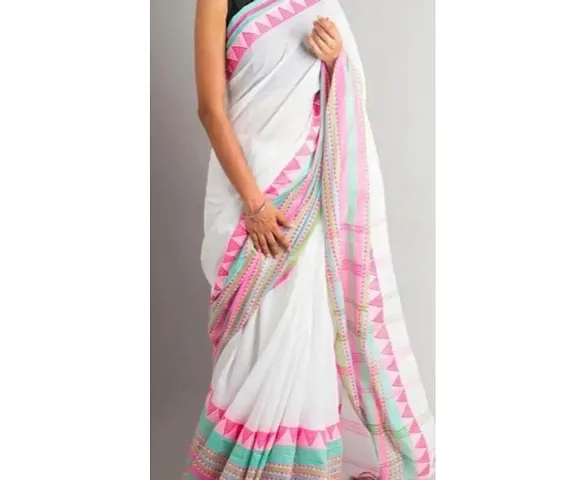 Beautiful Silk Saree Without Blouse Piece For Women