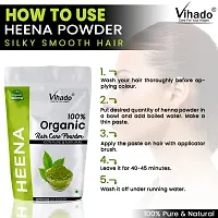 Vihado Natural Henna Powder for hair , MEHANDI POWDER 50g (Pack of 1)-thumb4