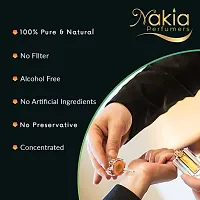 Nakia Keora, Musk Arabia  White Oud Attar (Combo Pack 10ml*3) Roll-on Alcohol-Free Perfume Oil For Men And Women-thumb1