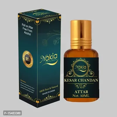 Nakia Perfumers 10ml Alcohol-Free Perfume Fragrance scent for Men  Women (KESAR CHANDAN)-thumb2