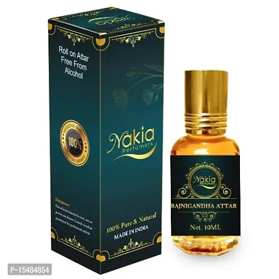 Nakia Rajnigandha Attar 10ml Alcohol-Free Perfume Fragrance scent for Men  Women