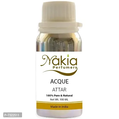 Nakia Acque Attar 100ml Roll-on Alcohol-Free Perfume Fragrance scent for Men  Women