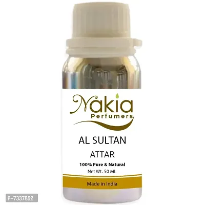 Nakia  Al Sultan Attar 50ml Alcohol-Free Perfume Fragrance scent for Men  Women-thumb0