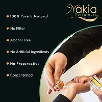 Nakia Ruh Gulab Attar, Chocolate Attar  White Oud Attar (Combo Pack 10ml*3) Roll-on Alcohol-Free Perfume Oil For Men And Women-thumb4