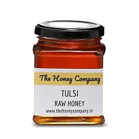 Tulsi Raw Honey 350 G Pure Natural Raw Unprocessed Unheated Unpasteurised Unfiltered-thumb1