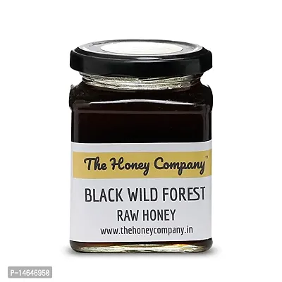 Black Wild Forest Raw Honey 350 G Pure Natural Raw Unprocessed Unheated Unpasteurised Unfiltered-thumb0