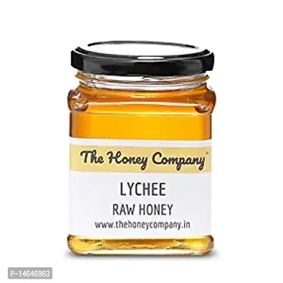 Lychee Raw Honey 350 G Pure Natural Raw Unprocessed Unheated Unpasteurised Unfiltered-thumb0