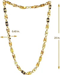 Long Gold-plated Plated Brass Chain (20 Inch)Water And Sweat Proof Jawellery-thumb3