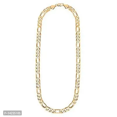 Long Gold-plated Plated Brass Chain (23 Inch)Water And Sweat Proof Jawellery-thumb2