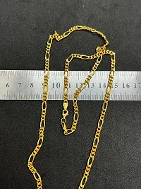 New Design Elegant Top Trending Gold-plated Plated Brass Chain (23 Inch)Water And Sweat Proof Jawellery-thumb4